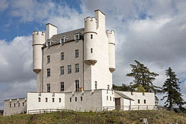 Braemar Castle, nabij Braemar in Royal Deeside, Aberdeenshire van Arch White