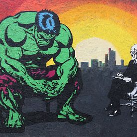 Hulk, « &, Freud » sur Matthias Brix