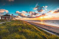 Domburg Sonnenuntergang von Andy Troy Miniaturansicht