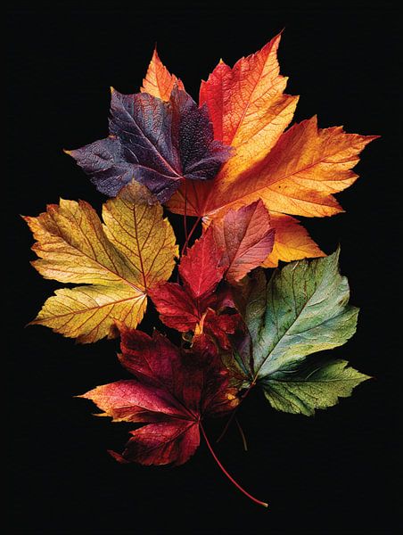 Autumn leaves van Ellen Novara-da Lima