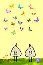 99 Schmetterlinge-Piepvogel von Marion Tenbergen Miniaturansicht