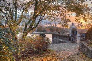 Elbe, Hafen Herbst, Hamburg