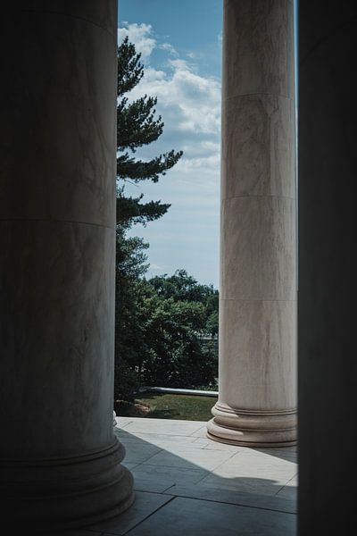 Säulen am Jefferson-Denkmal von Erwin van Kester