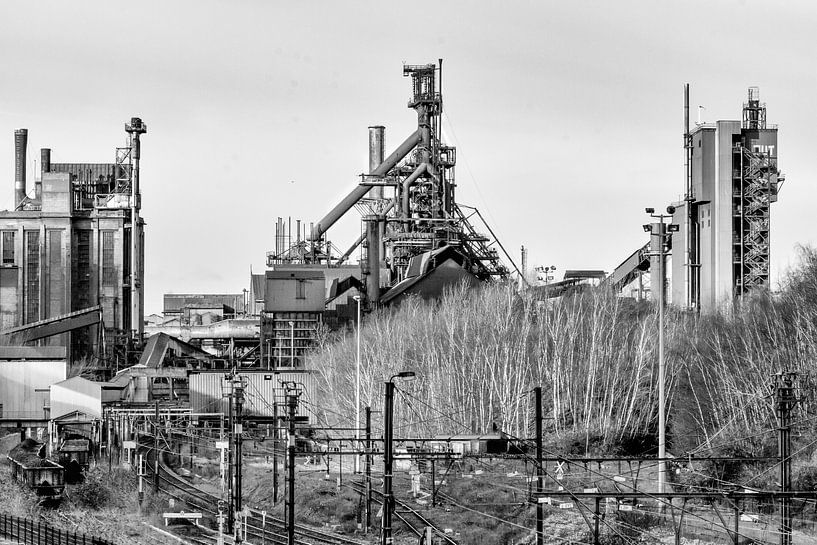 Das Ende der Lütticher Stahlindustrie von Marianne Dirix