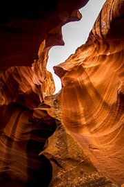Antelope Canyon - Clear skies by Bart van Vliet