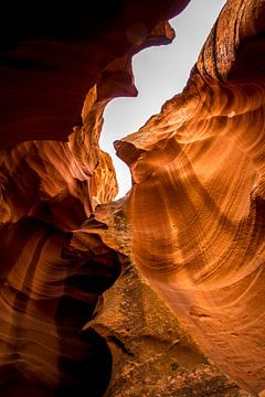 Antelope Canyon - Klarer Himmel