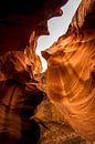 Antelope Canyon - Clear skies by Bart van Vliet thumbnail