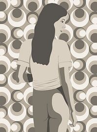 Pop Art Akt 02- Die Frau von Andree Jakobson