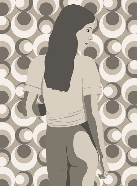 Pop Art Nude 02- The Woman by Andree Jakobson