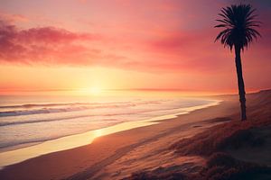 Ausklang eines Sommertages'am Strand