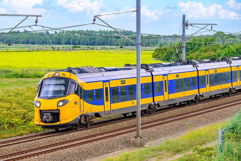 ICNG Intercity Nieuwe Generatie train of the Dutch Railways by Sjoerd van der Wal Photography