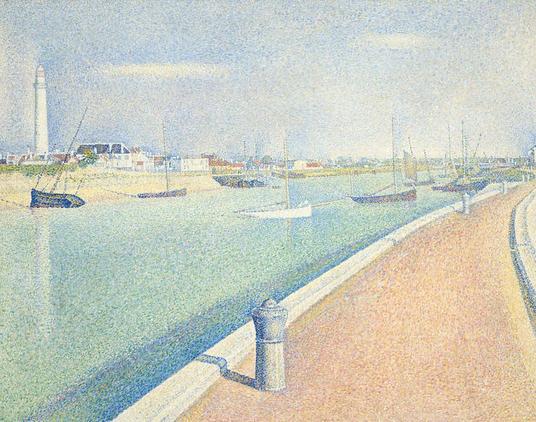 The Channel of Gravelines, Georges Seurat by Masterful Masters