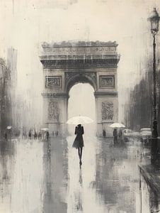 Straßenleben in Paris