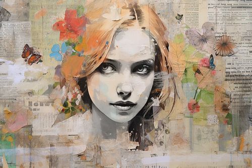 Lydia | Portrait Collage