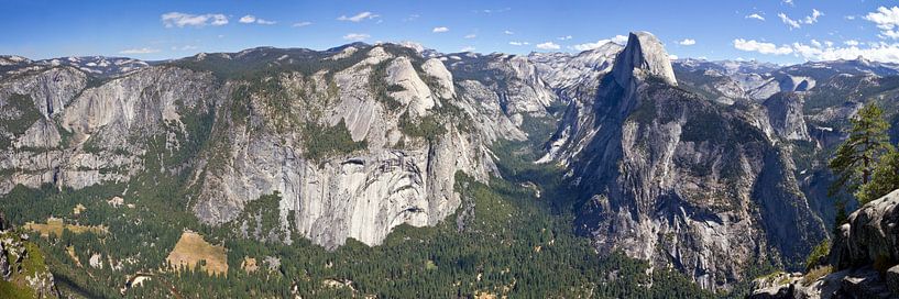 YOSEMITE VALLEY Panorama IV van Melanie Viola