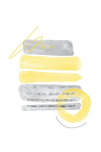 Waterverf Vormen Nr. 1 Illuminating Yellow & Ultimate Grey