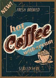 Retro-Kaffeegeschäft von Hazen Rocky