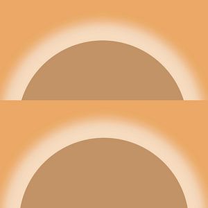 Sonnenuntergang Abstrakter Minimalismus II