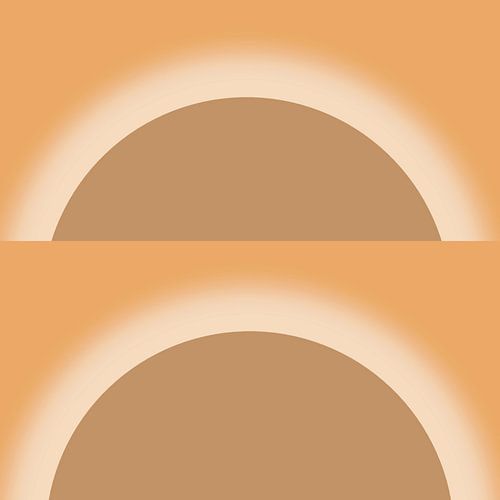 Zonsondergang Abstract Minimalisme II