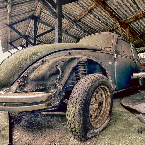 Volkswagen Beetle by Adri van Daal  Photo-Art