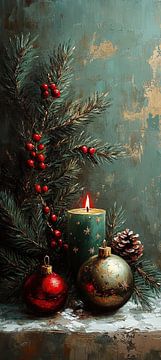 Kerst Decoratie van Kunst Kriebels