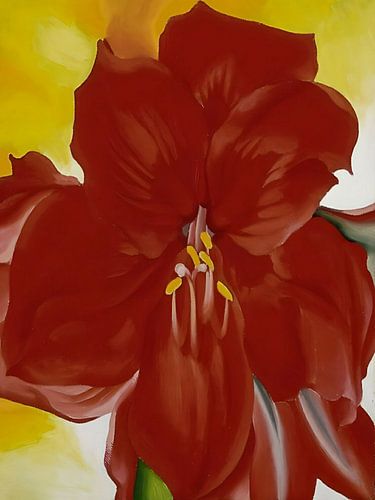 Georgia OKeeffe - Rode amaryllis, 1937