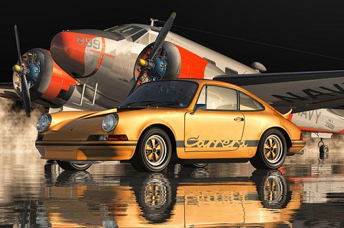 Porsche 911 Carrera RS 1973 Oranje