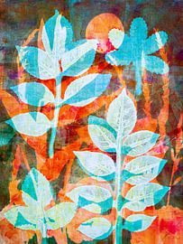 Garten in der Abendsonne von Lida Bruinen