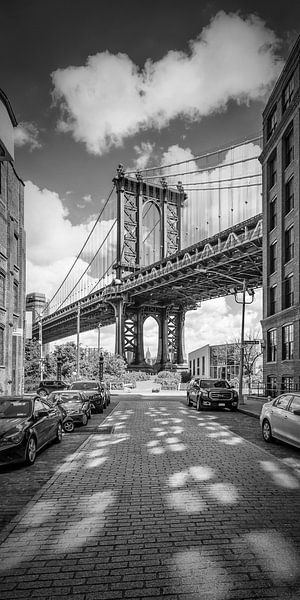 NEW YORK CITY Manhattan Bridge | Panorama van Melanie Viola