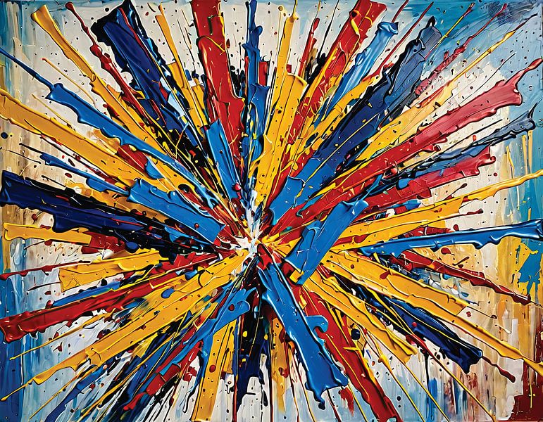 Abstract Expressionism 3 by Timba Art