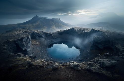 Fantastic mountain panorama