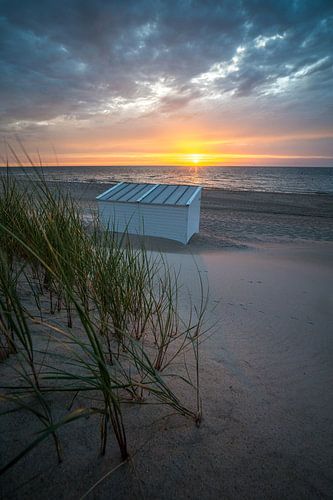 When the sun is going to sleep