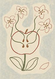 Blooming Apple Blossoms by Raipa Studio