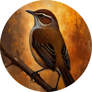 Winterkoninkje Vogel