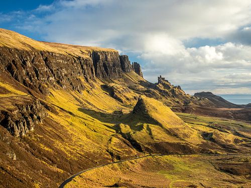 Landverschuiving in de Quiraing van Nike Liscaljet