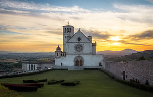 Die Basilika San Francesco in Assisi