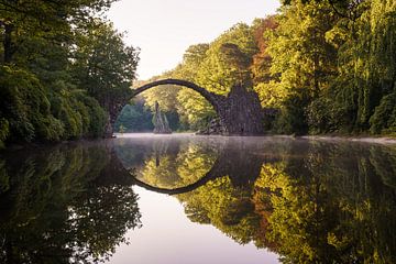 Pont Rakotz en Allemagne.