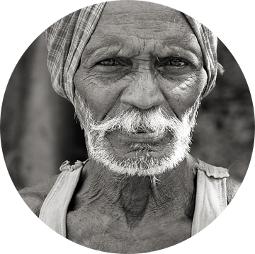 Man uit Odisha, India van Affect Fotografie