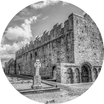 De Middeleeuwse ruïne van Ardfert  Cathedral, County Kerry,  Munster, Ierland van Mieneke Andeweg-van Rijn