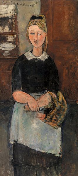 Amedeo Modigliani,De mooie huisvrouw van finemasterpiece
