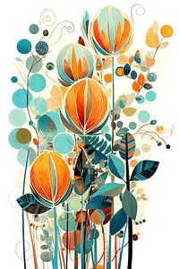 Abstrakte Blumen