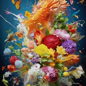 Bloemen en Vlinders van DNH Expressions