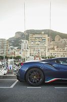 Ferrrari 488 Pista Piloti im Haven von Monaco