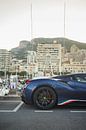 Ferrrari 488 Pista Piloti im Haven von Monaco von Joost Prins Photograhy Miniaturansicht