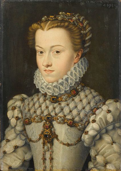 Elisabeth of Austria, François Clouet by Masterful Masters