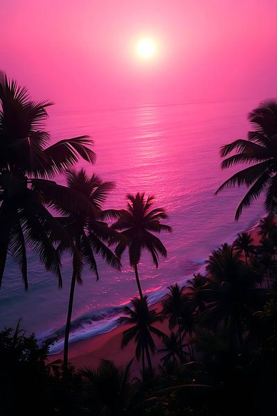 Sonnenuntergangsstrand von rendyokt rendy