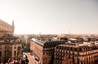 Blick über Paris - Skyline von Stefanie van Beers Miniaturansicht