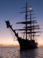 City of Amsterdam at anchor