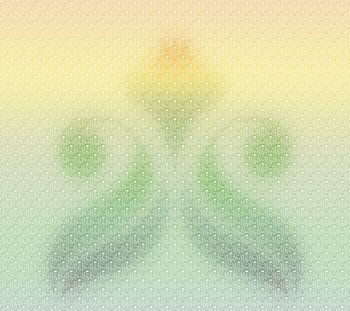 Blume im Sonnenschein mit warmen Farbverlauf