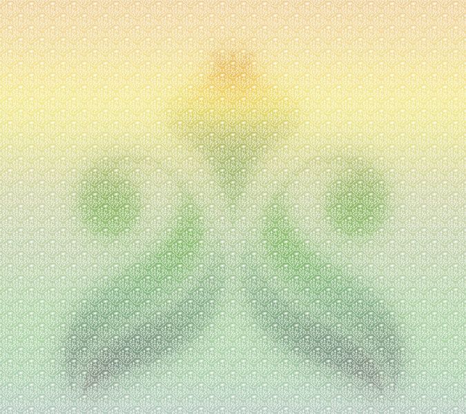 Flower with warm gradient by NaturWerke